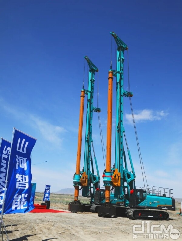共筑绿色丝路 山河智能与葛洲坝集团携手谱写援疆建设新篇